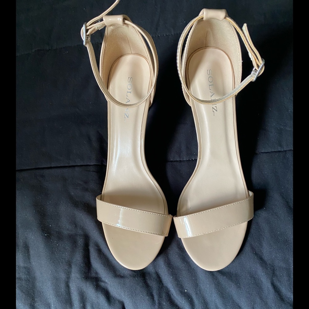 Solans ladies heels with straps